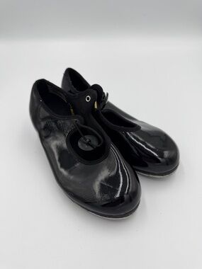 Bloch Toddler Girls 10.5 Black Patent Mary Jane Tap Dance Shoes